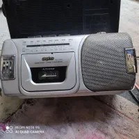 رادیو ضبط سانیو طرح قدیمی