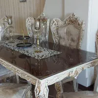 سرویس میز و صندلی ناهار خوری سلطنتی