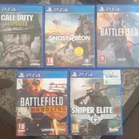 پکیج ۵ بازی شوتر کارکرده PS4 زیر قیمت بازار