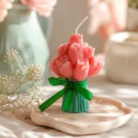 شمع دسته گل