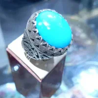 انگشتر فیروزه محک دامغان اصل