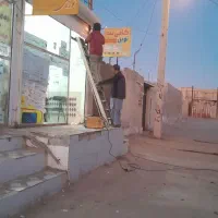 جوشکاری سیارونصب تابلو تعویض بنرفلکسی پیکوری