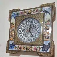 ساعت مینا کاری دیواری