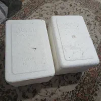 دوعدد یخدان کائوچوبی و کلمن نو