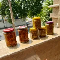 ترشی لیته و بندری باطعم بی نظیر