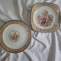 بشقاب چینی طرح کلاسیک اروپایی