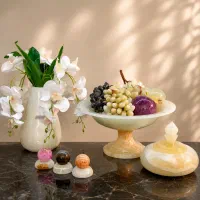 ظروف سرو و پذیرایی سنگ طبیعی