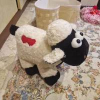 عروسک بره ناقلا با جعبه کادویی