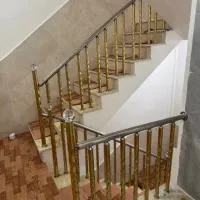 نرده استیل زد زنگ با لوله ساموین