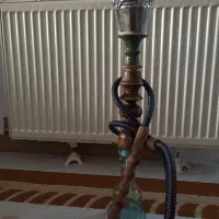 فروش 2عدد قلیان با چوب گردو