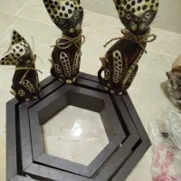 شلف گربه چوبی سالم و نو