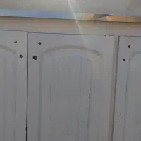 کابینت سه درب با سینک دوقلو