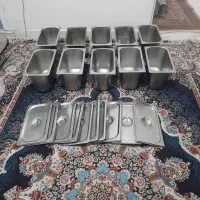 سینی استیل بن ماری  بنماری استیل رستورانی