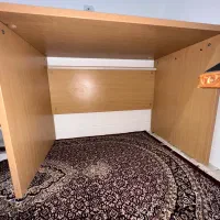 میز تحریر ام دی اف و کمد نظم دهنده