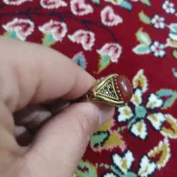 انگشتر عقیق رنگ ثابت