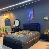 تخت خواب مدل saman  (کد0416)