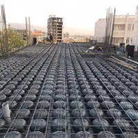 اجرای اسکلت بتونی سقف وافل کوبیاکس دال بتونی یوبوت