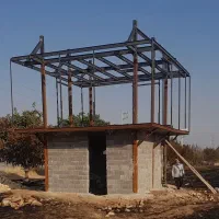جوشکار ی.والپست . نبشی کشی .نصب تیرچه فوم