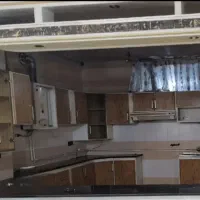 کابینت ورق ۶۰ پانزده تیکه بالا و پایین