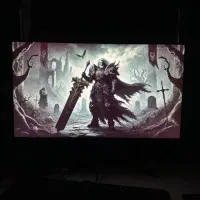 کیس گیمینگ با مانیتور 27 اینچ سامسونگ