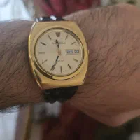 ساعت امگا مگا کوارتز تمام میکرون طلا