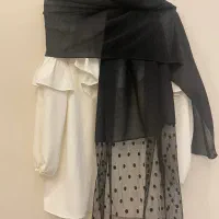 شال پلیسه مجلسی لمه