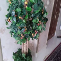 درختچه میوه مصنوعی به همراه گلدان