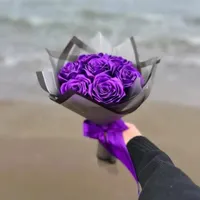 ف روش گ ل رز و نیلوفر آبی شاخه ای 35 تومان