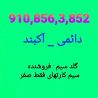 **  فروش سیم کارت دائمی ۹۱۰ آکبند **