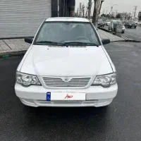 پراید ۱۳۲ SL سفید ۱۳۹۰ دنده‌ای