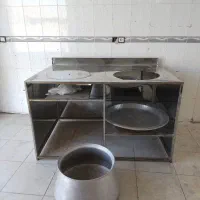 میز کله پزی تمام استیل