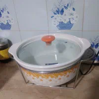 سوپ خوری سرامیکی با پایه استندوشمع دار