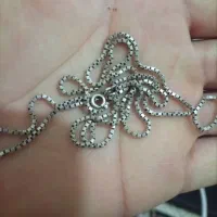 زنجیر نقره وزن ۷گرم کد۹۲۵