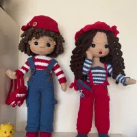 عروسک بافتنی