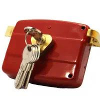 قفل در حیاطی شیر اب برنجی معاوضه
