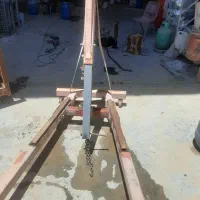 جک موتور درآر  ۲ تنی دوپمپه کارکرده