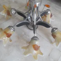 لوستر  سالم۶ شاخه گل لاله