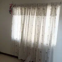 پرده توری دو عدد