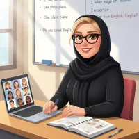 تدریس خصوصی/ نیمه خصوصی زبان /مبتدی تا پیشرفته