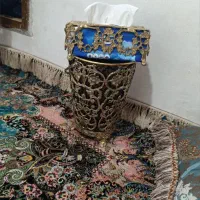سطل اشغال باجادستمال برنز