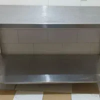 میز استیل دوطبقه