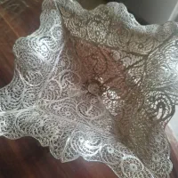 ظرف دکوری طرح نقره