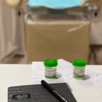 تخت معاینه پاراوان و میز مطب