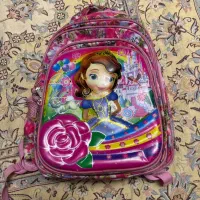 کیف مدرسه دخترانه چراغدار خارجی