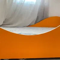 تخت خواب تک نفره (طرح دار)
