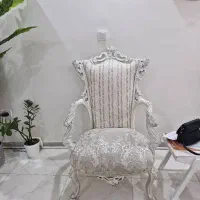 مبل کلاسیک 7نفره سفید