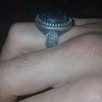 انگشتر سیاه قلم دست ساز