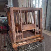 قفس سهره و قناری فنچ و طوطی