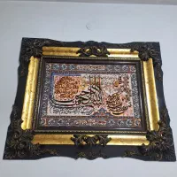 تابلو فرش بزرگ کاملا سالم و تمیز