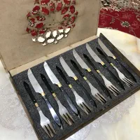 ست کاردو چنگال دسته فیبر ۱۲ عددی